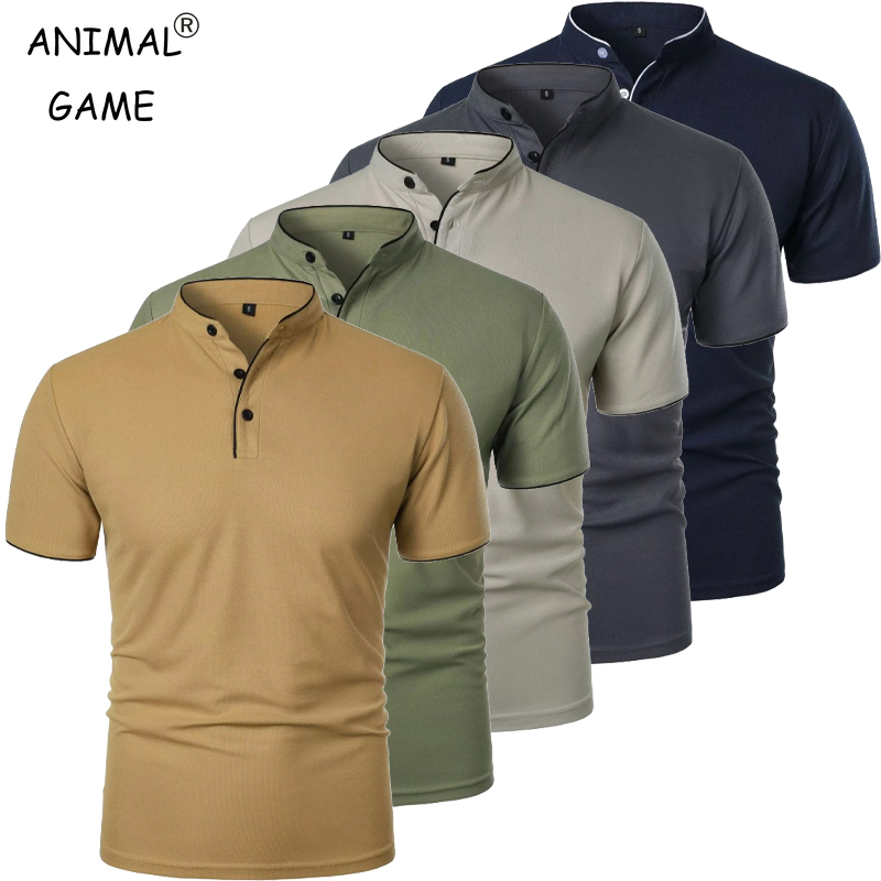 New Men's Short Sleeve Collar  - Polo Shirt Pique review and price