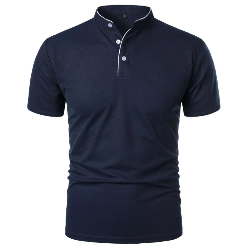 New Men's Short Sleeve Collar  - Polo Shirt Pique review and price