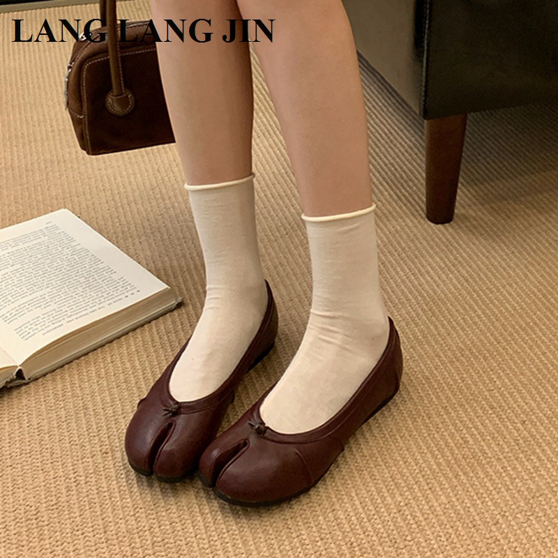 Spring Split Toe Women Ballet  - Espadrille Slip On review and price